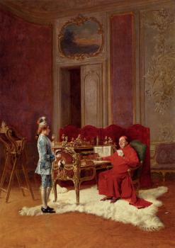 Charles Edouard Edmond Delort : Game For The Cardinal